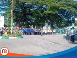 Pemkab Pamekasan Gelar Apel Gabungan, Tegaskan Komitmen Penertiban PKL Secara Humanis