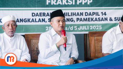 Nurul Huda, Anggota DPRD Jawa Timur saat menggelar Reses tahap II di Sampang, Madura