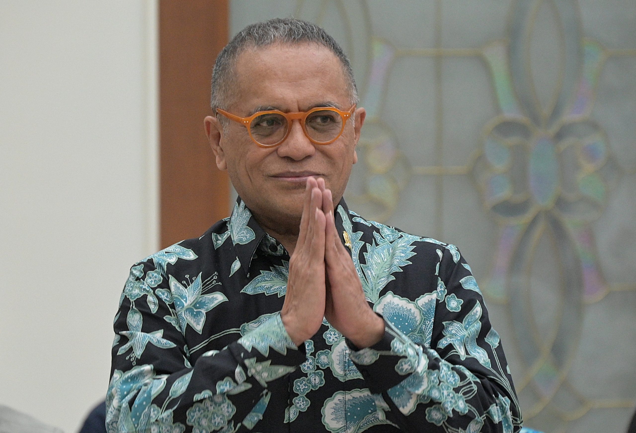 Anggota Komisi VII DPR RI Samuel Wattimena saat kunjungan kerja di Ambon, Rabu (11/06/2025)