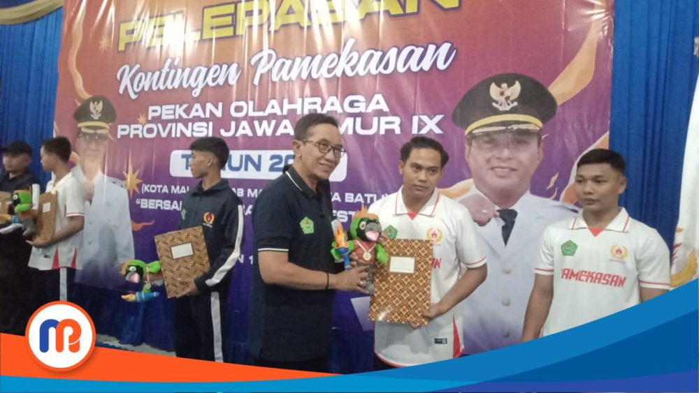 Pelepasan Kontingen PORPROV Jatim IX Tahun 2025, bersama Bupati Pamekasan dan Atlet