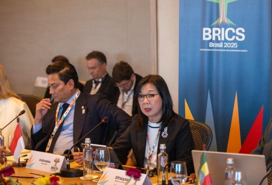 Pertemuan Menteri Keuangan dan Gubernur Bank Sentral BRICS di Rio de Jeneiro, Brasil, pada 4-5 Juli 2025.