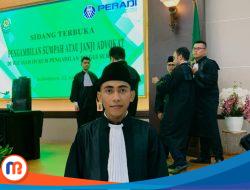 Ali Topan Resmi Disumpah Jadi Pengacara: Aktivis Muda Asal Sampang Siap Kawal Keadilan