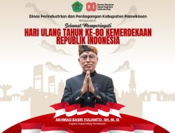 Kadis Perindag Pamekasan Ajak Pelaku Usaha Bangkit di HUT RI ke-80